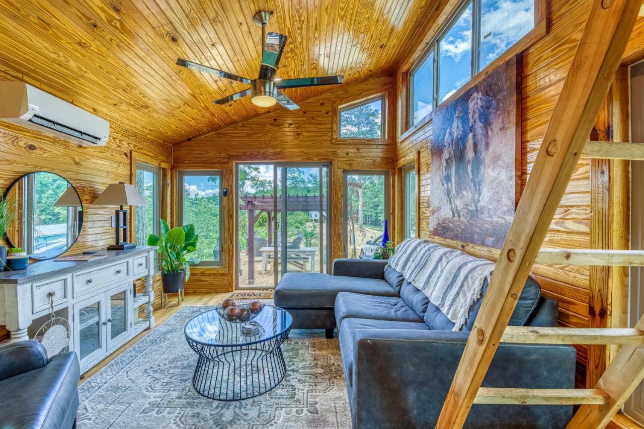 The Gemini-A Dreamy, Waterfront Tiny Cabin Rogersville Eksteriør bilde