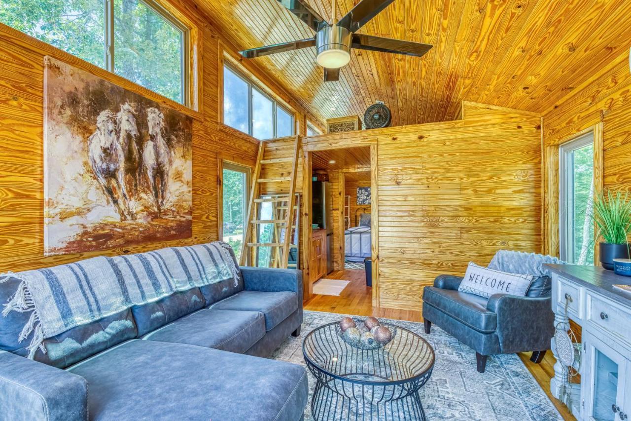 The Gemini-A Dreamy, Waterfront Tiny Cabin Rogersville Eksteriør bilde