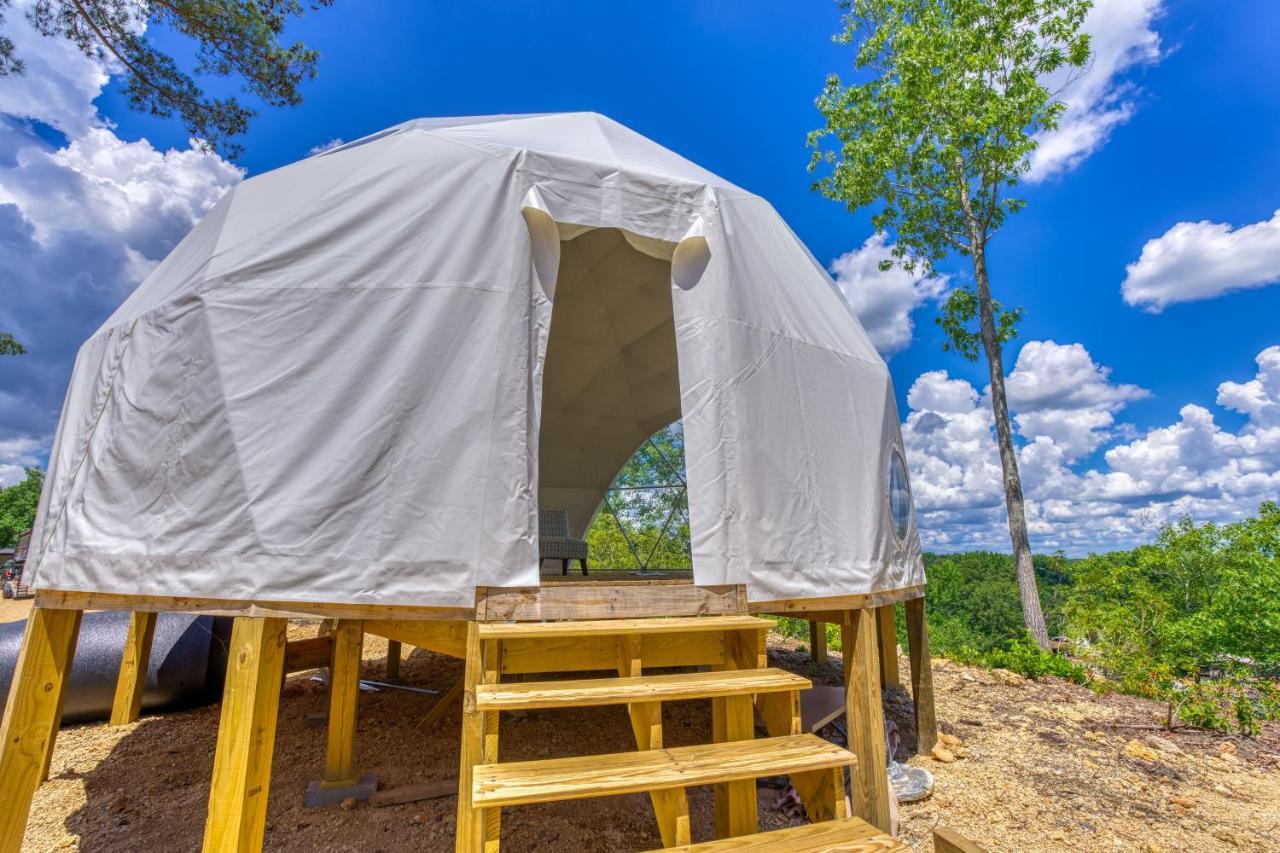 The Gemini-A Dreamy, Waterfront Tiny Cabin Rogersville Eksteriør bilde