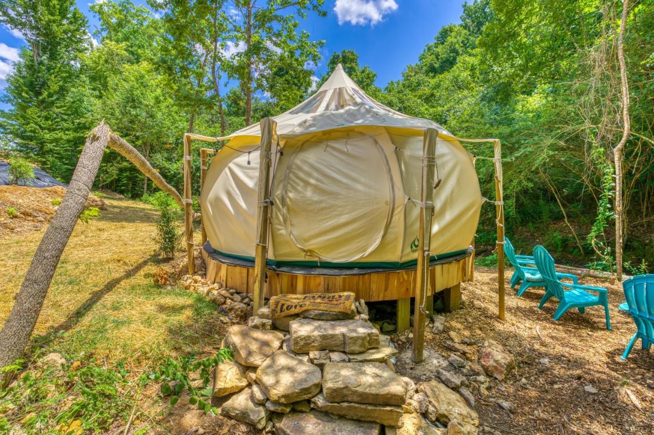 The Gemini-A Dreamy, Waterfront Tiny Cabin Rogersville Eksteriør bilde
